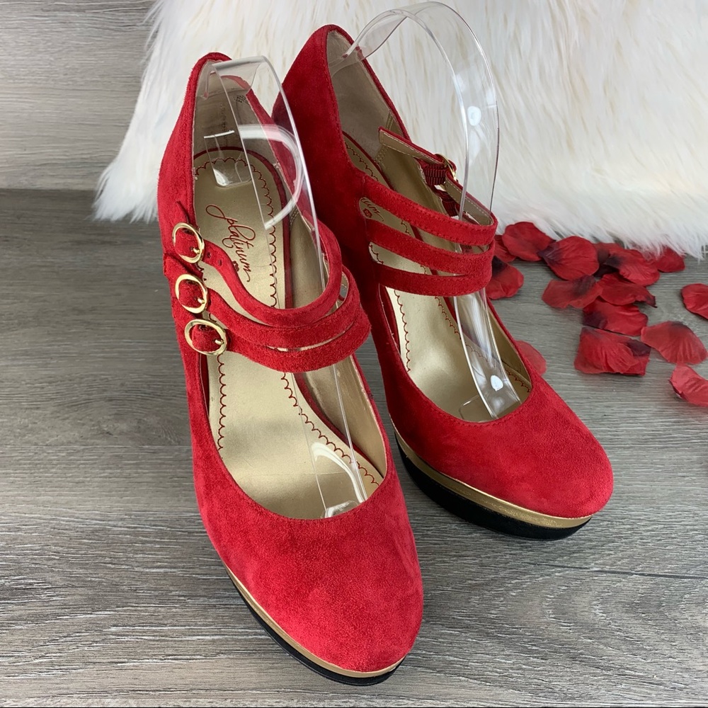 Platinum BP Platform Pump Shoes Size 10M